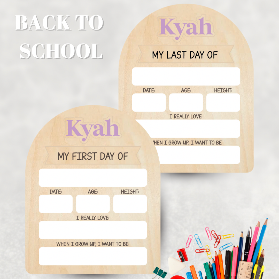Back To School Board