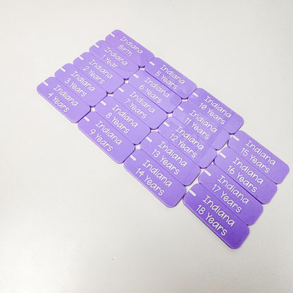 Height Chart Markers - Acrylic