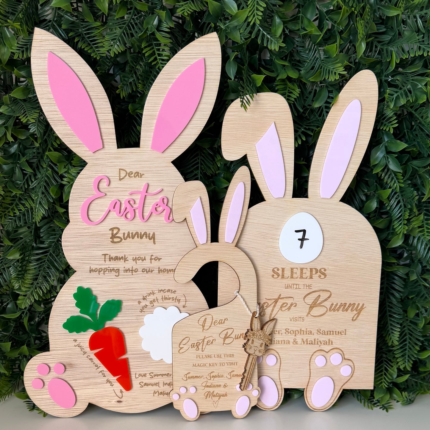 Easter Bunny Shaped Treat Tray