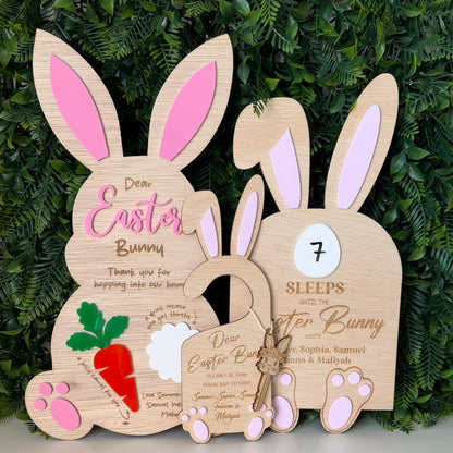 Easter Bunny Shaped Treat Tray