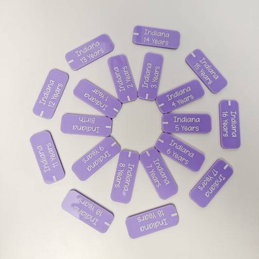 Height Chart Markers - Acrylic