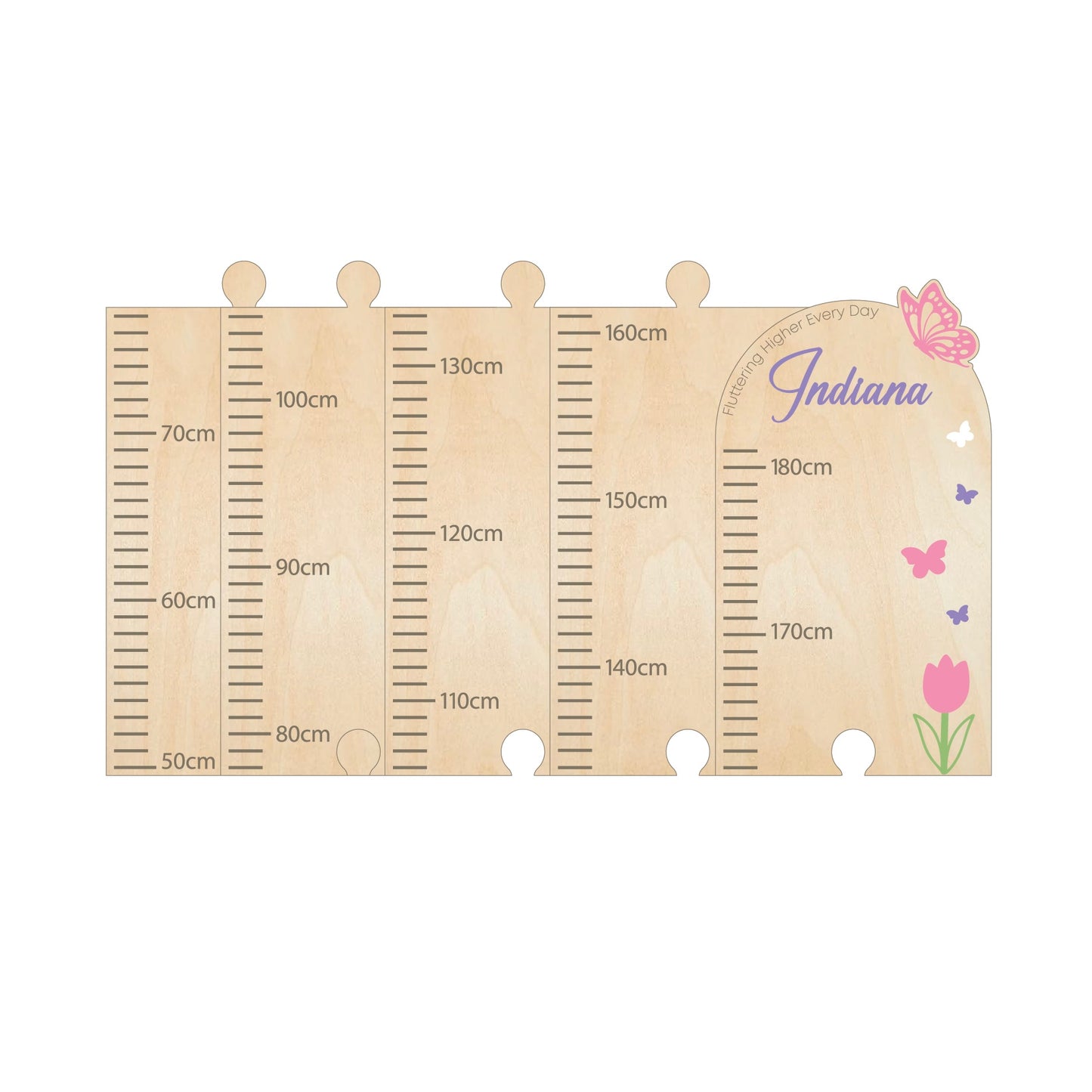 Butterfly Height Chart
