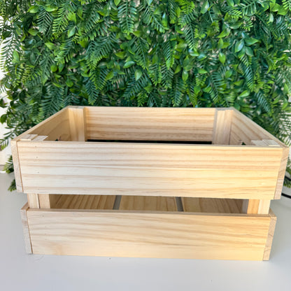 Easter Crate Plaque and Crate