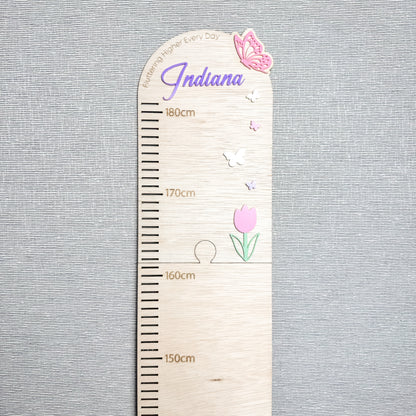 Butterfly Height Chart