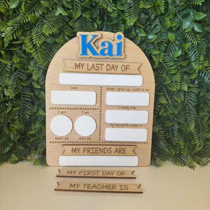 Back To School Board Style 2