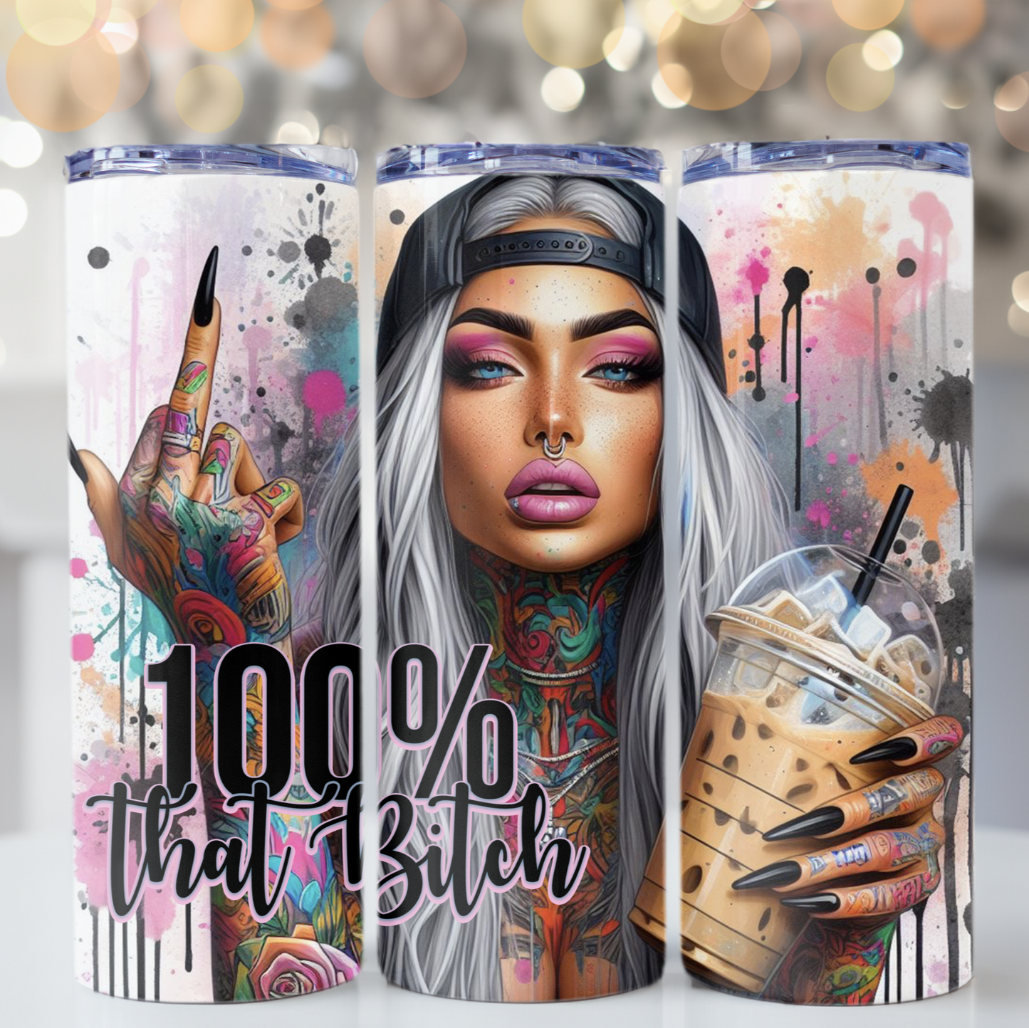 100% That Bitch 20oz Tumbler