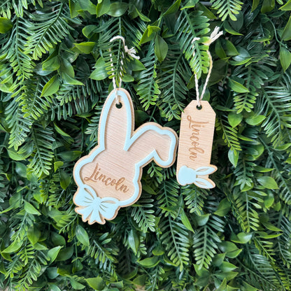 Bunny Name Tags Large