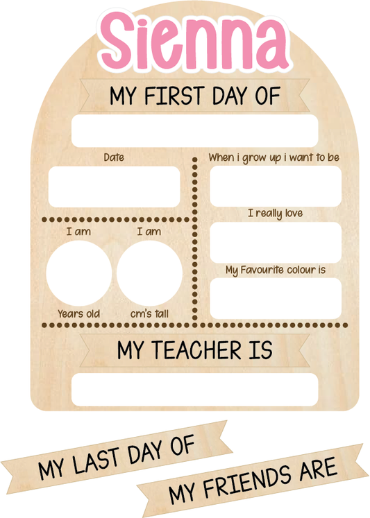 Back To School Board Style 2