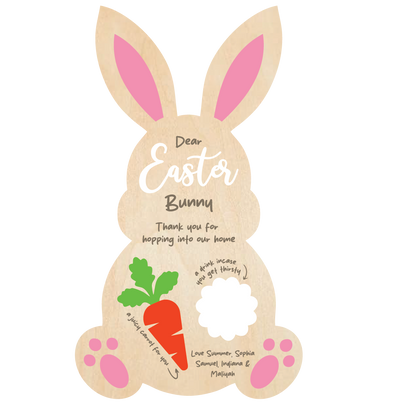 Easter Bunny Shaped Treat Tray