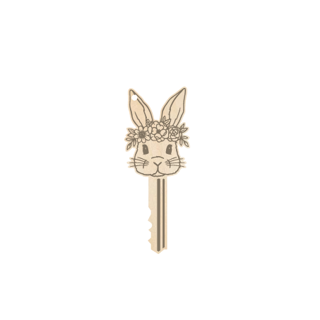 Easter Bunny Stop Here Door Sign