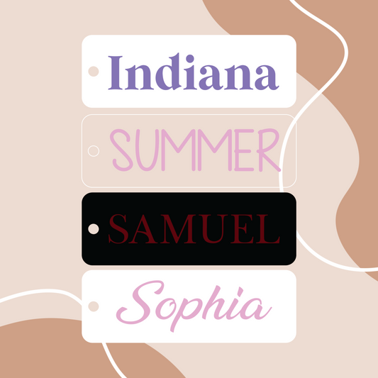 Rectangle Bag Tag